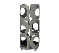 Arti & Mestieri Bubbles - Porta ombrelli di Design 100% Made in Italy - in Ferro, 23 x 55H cm (Fango)