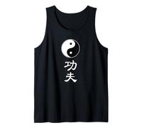 Arti Marziali Combattimento Tao Simbolo Segno Carattere Kung Fu Canotta