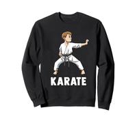 Arti Marziali E Ragazzo Che Pratica Karate Felpa