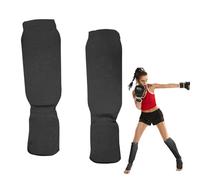 Arti Marziali Guardie Shin - Shinn Guarrds Kickboxing | Guardia per Combattimento e Formazione | Boxing Karate Protective Gear con le guardie della Gamba Intep