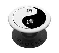 Arti marziali Marziali Yin Yang Taoismo con segno Dao PopSockets PopGrip Adesivo