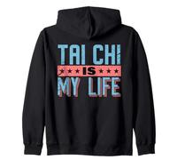 Arti Marziali Meditazione Relax Zen Tai Chi Felpa con Cappuccio