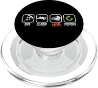 Arti marziali miste "Mangia, dormi, MMA, ripeti" PopSockets PopGrip per MagSafe