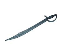 Arti Marziali Nero Polipropilene Plastica Pirata Cutless Sabre Allenamento Spada