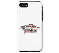 arti marziali, taekwondo, parola, nuvola Custodia per iPhone SE (2020) / 7/8