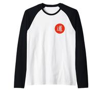 Arti Marziali Tai Chi Qi Gong Yoga Taoismo Simbolo Segno Dao Maglia con Maniche Raglan