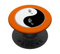 Arti Marziali Taiji Yin Yang Taoismo Qi Gong Personaggio Chi PopSockets PopGrip Adesivo
