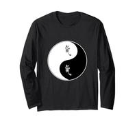 Arti Marziali Taiji Yin Yang Taoismo Simbolo e Chi Maglia a Manica