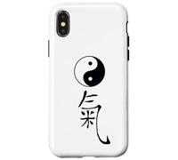 Arti marziali Taijii Qi Gong Yoga simbolo segno di tao e chi Custodia per iPhone X/XS