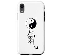 Arti marziali Taijii Qi Gong Yoga simbolo segno di tao e chi Custodia per iPhone XR
