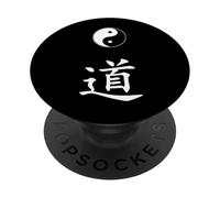 arti marziali taoismo yin yang segno simbolo per tao dao il modo PopSockets PopGrip Adesivo