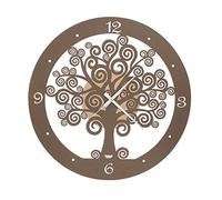 Arti e Mestieri Orologio da parete grande rotondo portafortuna Albero della Vita