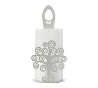 Arti & Mestieri Albero della Vita - Porta rotoli di Design 100% Made in Italy - in Ferro, 15 x 33H cm (Avorio)