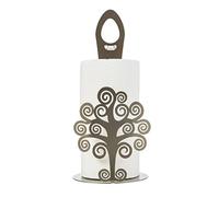 Arti & Mestieri Albero della Vita - Porta rotoli di Design 100% Made in Italy - in Ferro, 15 x 33H cm (Bronzo)