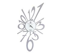 Arti & Mestieri Big Bang - Orologio da Parete di Design 100% Made in Italy - in Ferro, 31 x 55 cm - Alluminio