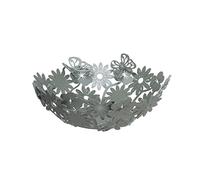 Arti & Mestieri Centro tavola piccolo Margherite ispirato alla natura di design 100% Made in Italy, in Ferro, 32 x 8H cm (Giada)