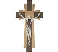 Arti & Mestieri Crocifisso Piccolo Bronzo, Oro e Avorio