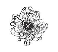 Arti e Mestieri Orologio da parete in metallo dal design moderno Doodle Metallo