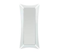 Arti & Mestieri Morgana - Specchio di Design da Terra 100% Made in Italy - in Ferro, 75 x 167 cm - Argento