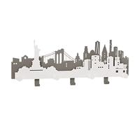 Appendiabiti da Parete moderno N.Y.C New York design Arti e Mestieri in Ferro