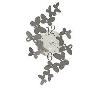 Arti & Mestieri Orologio da Parete Papillon Grande Fango e Avorio