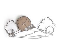 Arti & Mestieri, Orologio Paesaggio Fango 98cm, Acciaio
