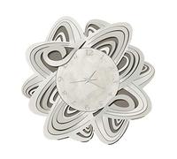 Arti & Mestieri Penelope - Orologio da Parete di Design 100% Made in Italy - in Ferro, Diametro 50 cm - Bianco Neve