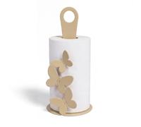 Arti & Mestieri Porta rotoli Butterfly da cucina 15x33 cm Chantilly | Arti & Mestieri Porta rotoli Butterfly da cucina in ferro 15x33 cm colore Chantilly