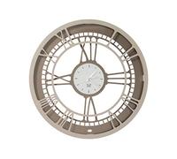 Arti & Mestieri Royal - Orologio da Parete di Design 100% Made in Italy - in Ferro, Diametro 50 cm - Bronzo e Sabbia