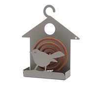 Arti & Mestieri Uccello - Porta Zampirone da Tavolo di Design di Colore Fango 100% Made in Italy - Ferro, 18x5Px18H cm