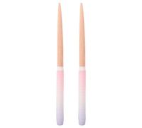 Artibetter 1 paio di bacchette per batteria in legno antiscivolo, sfumate rosa e viola - Bacchette per percussioni per principianti di gruppi rock, ideali per lezioni di musica e bande musicali.
