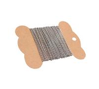 Artibetter 1 Pz Catena Appiattita A Croce Catena Spessa per La Creazione di Gioielli Maglie per Artigianato Collane Catene all'Ingrosso Vera Catena Artigianale Piccola Catena Lunga E