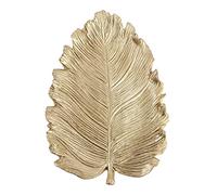 Artibetter 1 PZ Piccolo Vassoio Foglia D' oro Piccolo Piatto di Gingillo Antico Vassoio per Gioielli in Oro per Arredamento da Tavolo Mini Accessori