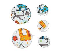ARTIBETTER 1 set Nastro Misurazione Avvolto Nastro Per Il Corpo Nastro Per Cucire Tessuto Vestiti Abbigliamento Piccolo Metro A Nastro Flessibile Per Metro A Nastro 2 pezzi