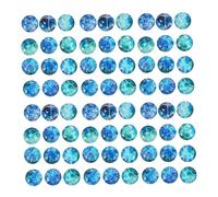Artibetter 1 Set Pietra Del Tempo Perline Artigianato Ciondoli Segni Zodiacali Fascino Dell'oroscopo Fabbricazione 12 Ciondoli Costellazione Cerotti Toppe Flatback Blue Resina 100 Pezzi