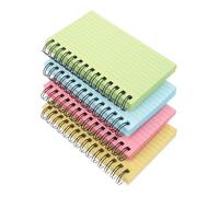 Artibetter 1 Set Quattro Note Portatili Colorati Con Rilegatura Spirale Multi Funzionali Per Scrittura Per Ufficio E Scuola 4 Pezzi