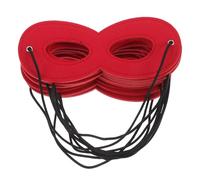 Artibetter 10 Maschere per Occhi Supereroe in Feltro, Accessori Costume da Supereroe, Decorazioni Feste Compleanno a Tema, Bomboniere e Mascherine per Giochi di Ruolo