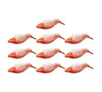 ARTIBETTER 10 Palloncini in Alluminio a Forma di Carpa Rossa Decorazioni per Feste di Compleanno e Piscina Palloncini Marini in Foil Resistenti per Eventi a Tema Oceano