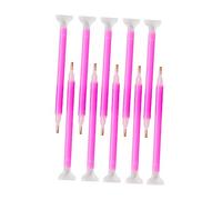 Artibetter 10 Pezzi Penna per Pittura Diamantata con Doppia Punta Strumenti per Ricamo e Decorazioni Perfetta per Tessuti Art