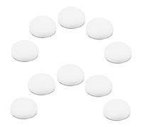 Artibetter 10 Pezzi Spugna Circolare Bianca per Inchiostro Distress, Sostituzione Spugnette per Sfumare, Facile da Usare, per Attività Artistiche e Creative
