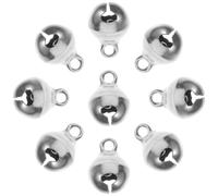 Artibetter 100 Pezzi di Piccole Campanelle Jingle Bells per Artigianato Mini Campanelle Campanella Portachiavi Decorazione Jingle Bells Collana Campanelle Vintage Jingle Bell Charm Gocce