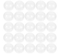 Artibetter 100 Pezzi Guscio Gashapon Trasparente Scatola per Torte Trasparente Palla Vuota Sostituzione Macchina per Gomme da Masticare Giocattolo a Palla Bambino Gesù Plastica Palla Appesa