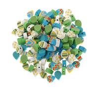 ARTIBETTER 100 pezzi Perline in Argilla Polimerica Charm Decorativi per Gioielli Perline Resistenti e Creative per Collane e Braccialetti Fai da Te Regalo Festa