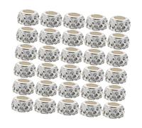 ARTIBETTER 100 Pezzi Spacer Beads With Large Holes Polymer Clay For Jewelry Making And Crafting Accessories