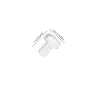 ARTIBETTER 100 Pezzi Transparent Soft Stem Bumper Pads For Furniture Cabinets Anti-collision Shock Absorption Protectors With Embedded Design Safe And Elastic Pads For Glass Tables And Walls