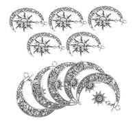 Artibetter 10pezzi Collana e Sole Ciondoli Per Gioielli Ciondolo Per Creazione Di Gioielli Accessorio Per Creazione Fai Da Te Ciondoli Per Braccialetti