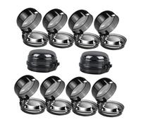 Artibetter 10pezzi Coprimanopole Per Protezione Per Manopole Gas Coperture Anti Per Piano Trasparenti e Resistenti Per