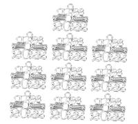 Artibetter 10pezzi Per Accessori Creativi Per Decorazioni Te Per Braccialetti e Collane Per La Del