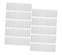 ARTIBETTER 1200 Pezzi Etichette Adesive PVC Ovali Resistenti All e Strappi per Cucina e Confezionamento Alimentare Adesione Forte e Resistenti Graffi