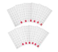 Artibetter 12fogli Adesivi per Date Adesivi per Planner Mensile per Planner Giornaliero Numeri Accessori per Note Facili da Usare Senza Nastro Leggeri Trasportabili per Diario per Libri per q